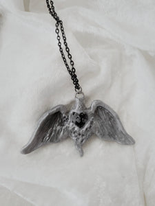 Winged Heart of Stone necklace