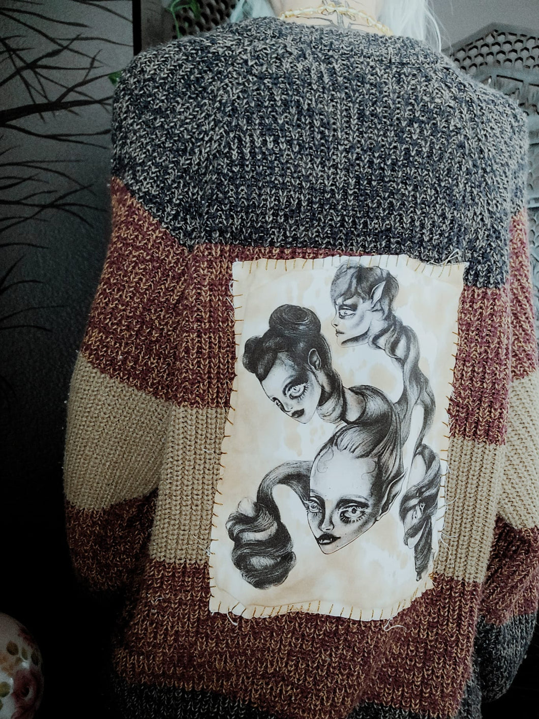 Coffee Stained Sweater