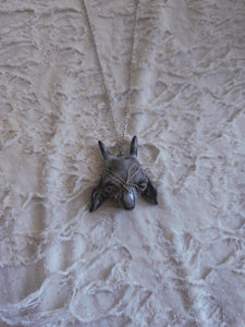 Ceramic Goat Necklace