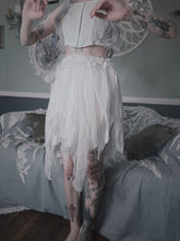 Load image into Gallery viewer, Distressed Flowy Skirt
