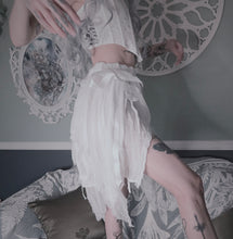Load image into Gallery viewer, Distressed Flowy Skirt

