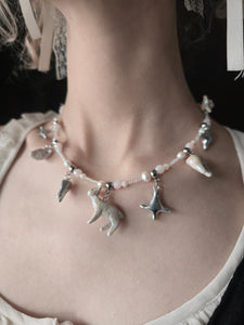 Iridescent Circus Critters Choker