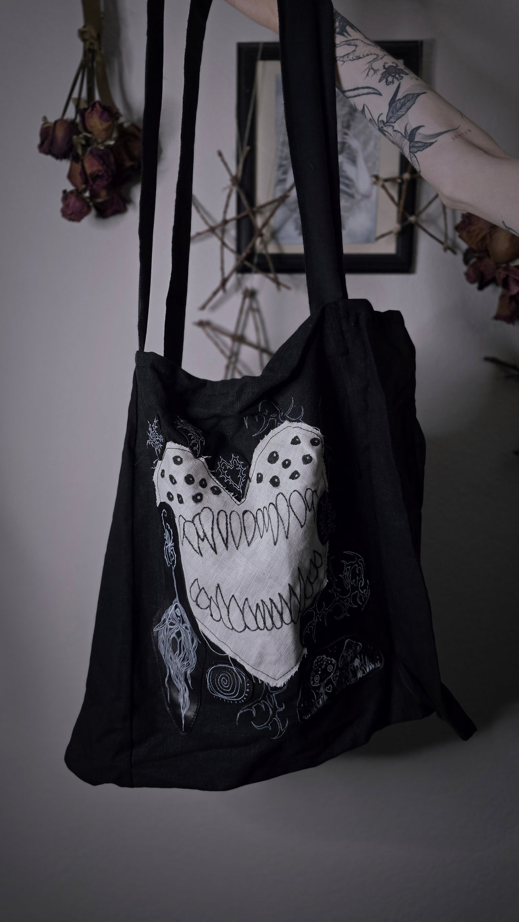 Spider Creature Tote Bag