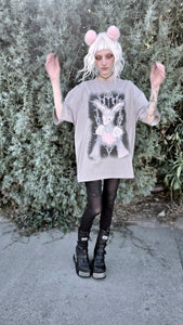 Bunny Wraith grey Tee