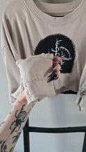Load image into Gallery viewer, Moth-bitten crop sweater
