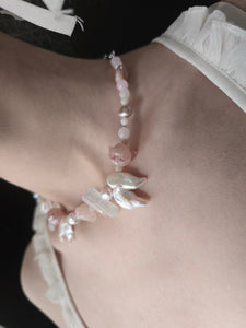 Pearl Teeth and Critters Choker