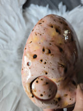 Load image into Gallery viewer, Speckled Peach Meep Mask
