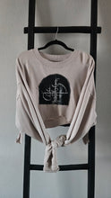 Load image into Gallery viewer, Moth-bitten crop sweater
