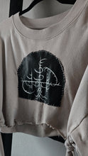 Load image into Gallery viewer, Moth-bitten crop sweater
