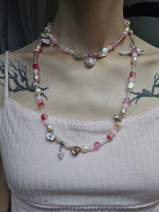Rosey Freshwater Pearls and critters