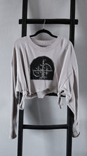 Load image into Gallery viewer, Moth-bitten crop sweater
