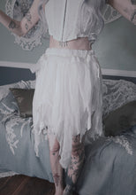 Load image into Gallery viewer, Distressed Flowy Skirt
