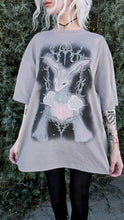 Load image into Gallery viewer, Bunny Wraith grey Tee
