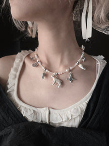 Iridescent Circus Critters Choker