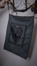 Load image into Gallery viewer, Black Heart Tote Bag
