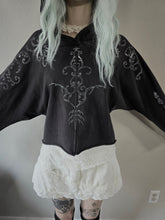 Load image into Gallery viewer, Haunted Garden Cropped Hoodie
