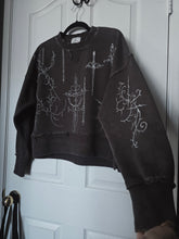 Load image into Gallery viewer, Sword Sigils Cropped Hoodie
