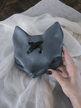 Load image into Gallery viewer, Kitsune Ceramic Meep Mask
