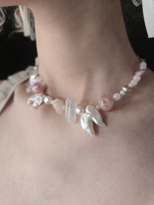 Pearl Teeth and Critters Choker