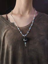 Load image into Gallery viewer, Black Cat necklace
