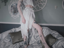 Load image into Gallery viewer, Distressed Flowy Skirt
