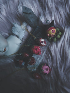 Strawberry necklace